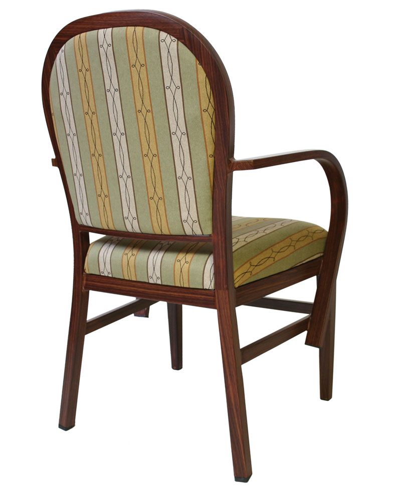 37-160 Arm Chair Back View