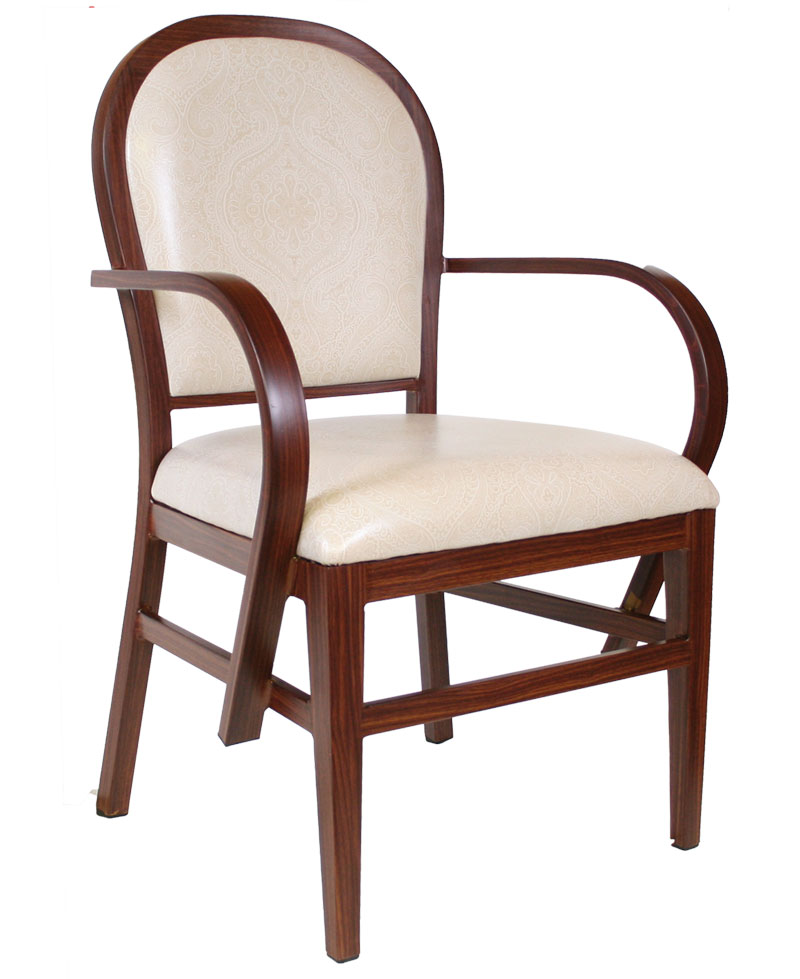 37-160 Arm Chair Front View